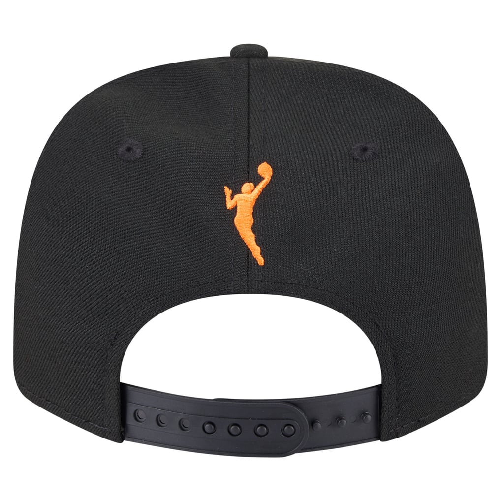  WNBA New Era 9SEVENTY Checkerboard Print Adjustable Hat - Black